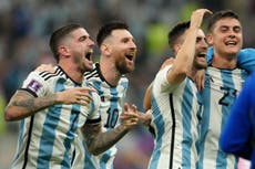 Lionel Messi thrilled after inspiring Argentina to World Cup final place