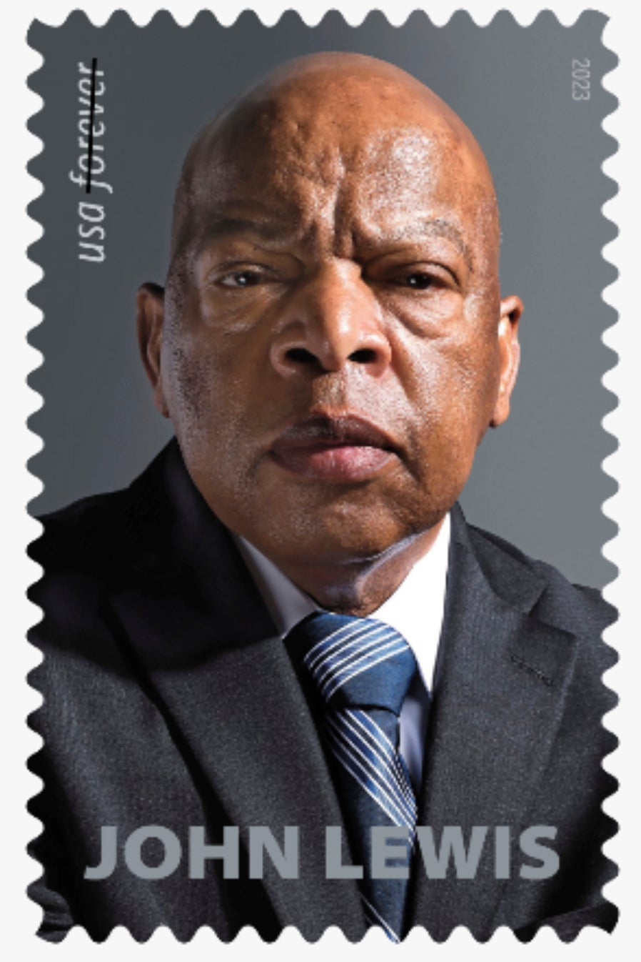 John Lewis-Stamp
