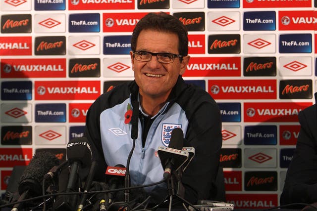 Fabio Capello took over in 2007 (Nick Potts/PA)