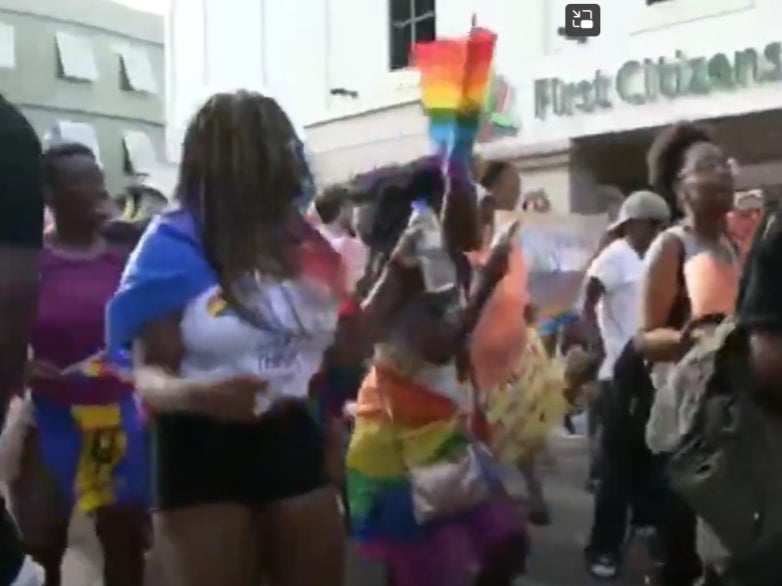 File. Barbados pride parade 2020