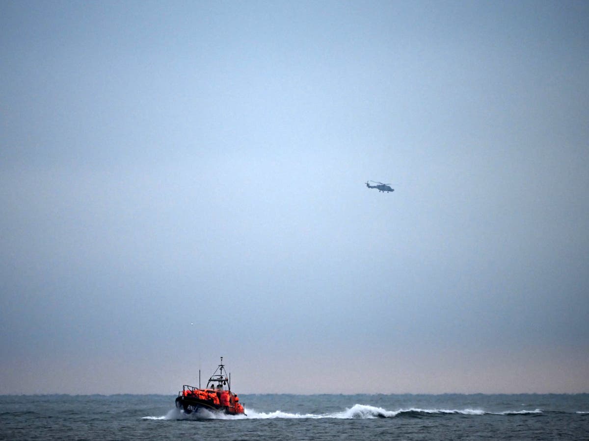 English Channel rescue - live: Search launched for small boat off Kent coast