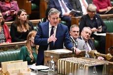 Nursing strikes are a ‘badge of shame’ for Sunak’s Government, Starmer says