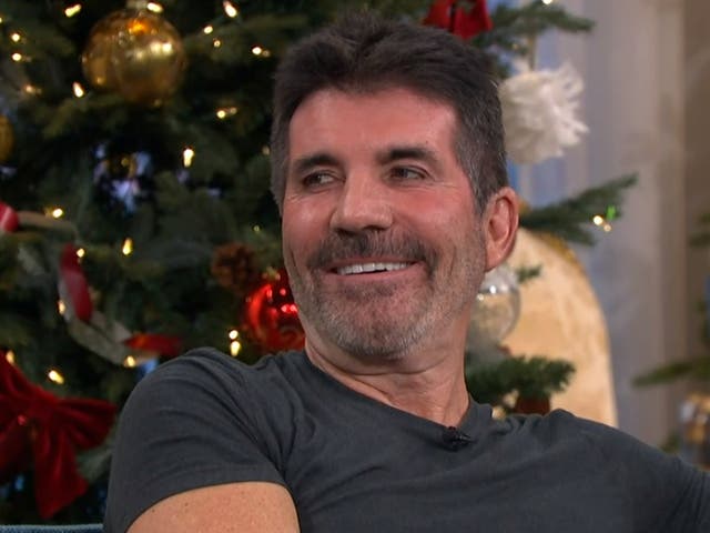 <p>Simon Cowell on This Morning</p>