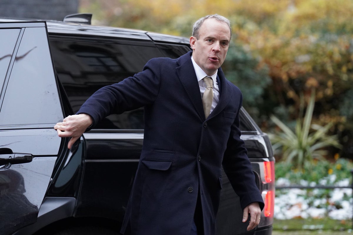 Third of Dominic Raab’s staff allege bullying in MoJ office, reports suggest