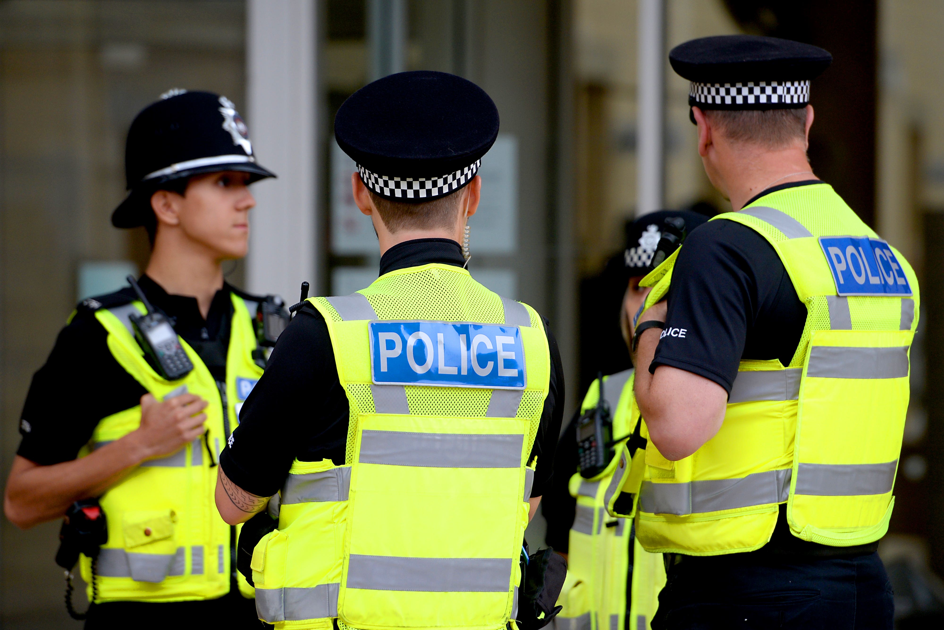 Police officers are legally barred from striking over pay