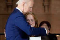 Biden says US has ‘moral obligation’ to tighten gun laws in statement commemorating Sandy Hook shooting massacre