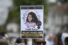 Zara Aleena’s family says brutal murder has ‘made campaigners out of all of us’