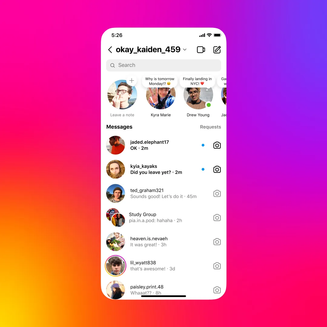 Instagram launches new ‘Instagram Notes’ feature