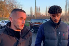 Aston Villa duo McGinn and Mings pay respects to victims of frozen lake tragedy