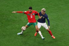 France vs Morocco player ratings: Azzedine Ounahi brilliant again but Antoine Griezmann remains elite