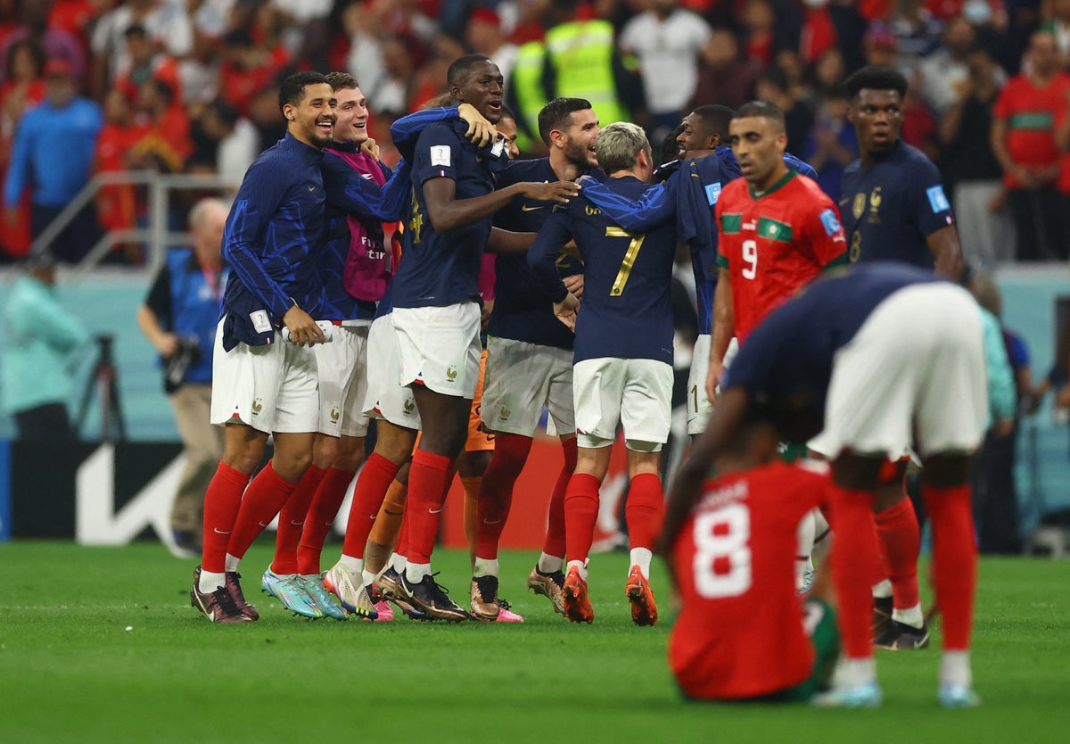 World Cup 2022 LIVE France vs Morocco final score, result and reaction from semi-final – Les Bleus fight their way into final