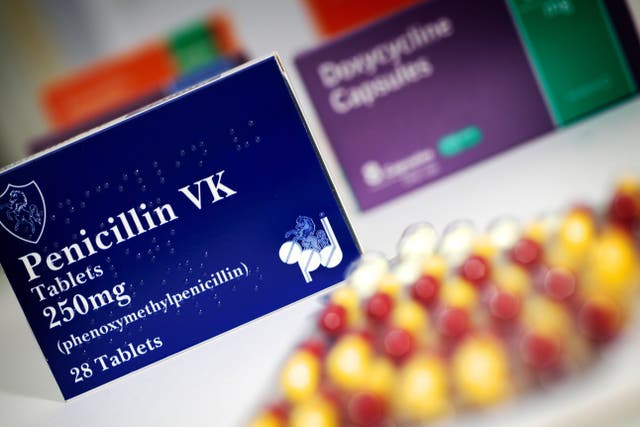Five times more prescriptions for penicillin are being dished out compared with three weeks ago amid the strep A outbreak (Alamy/PA)
