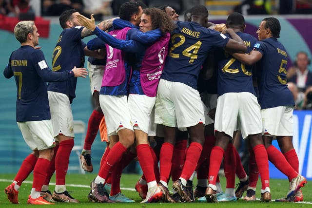 France are bidding to become the first country to retain the World Cup since Brazil in 1962 (Mike Egerton/PA)