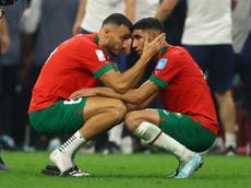 Morocco went out of the World Cup but went out their way