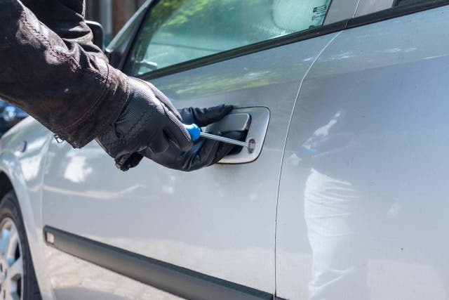 More than 1,100 UK children were charged with stealing a vehicle in the past three years, official figures show (Alamy/PA)
