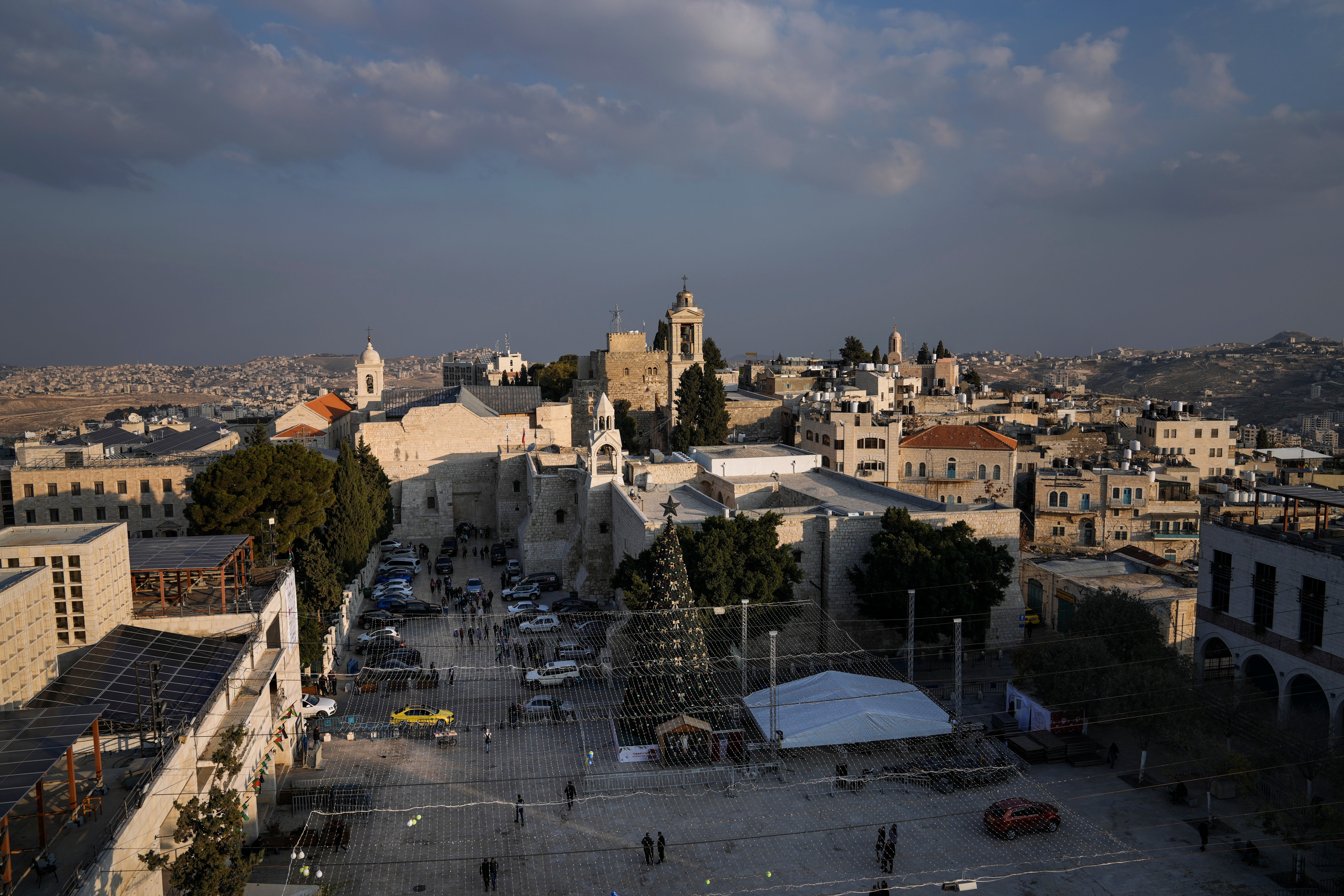 Palestinians Bethlehem Christmas