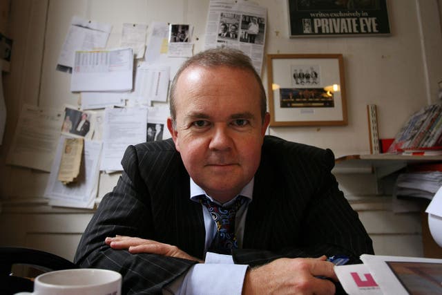 Seeing the funny side: Ian Hislop (Private Eye/PA)