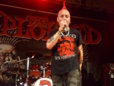 The Exploited frontman Wattie Buchan has suspected heart attack onstage for the second time