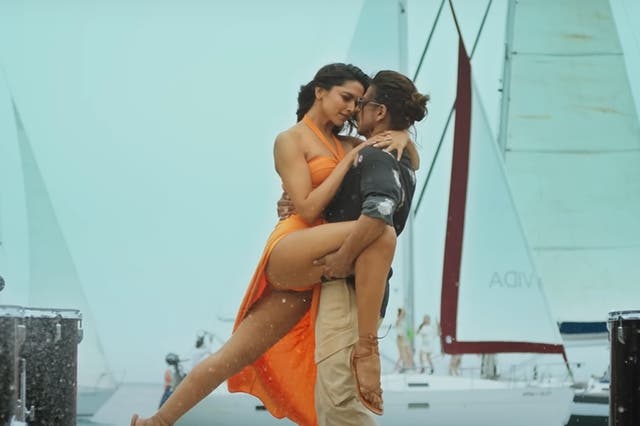 <p>Deepika Padukone from the song ‘Besharam Rang’, which translates to ‘shameless colour’, from the movie ‘Pathaan’</p>
