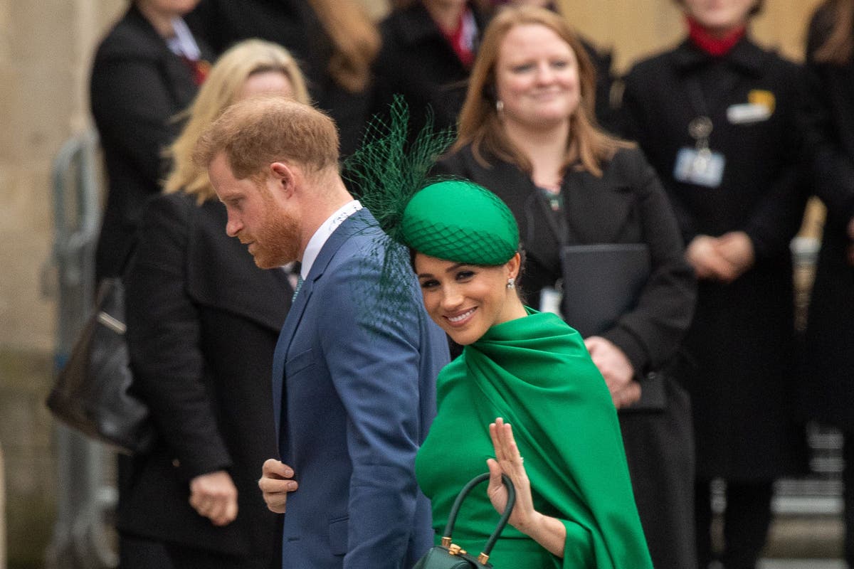 Meghan’s farewell tour outfits as she says she wanted to ‘look like a rainbow’