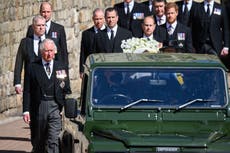 Prince Harry ‘spoke about royal rift’ with William and King Charles at Prince Philip’s funeral