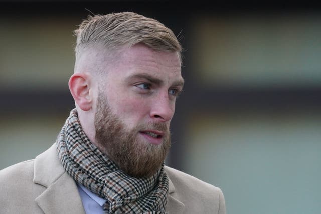 Sheffield United footballer Oli McBurnie denies a single charge of assault by beating (Jacob King/PA)