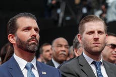 Don Jr admits he doesn’t know where $240m Trump fundraised to fight election results went in Jan 6 transcripts