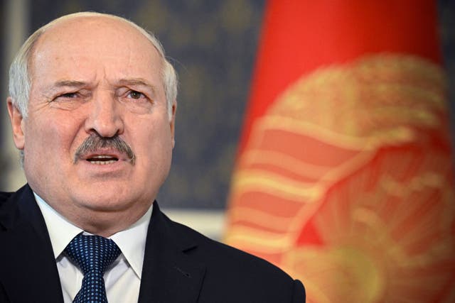 <p>Aleksandr Lukashenko was very unimpressed with his country’s sporting performance </p>