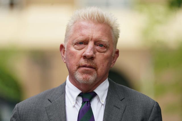 Boris Becker has been deported from the UK (Kirsty O’Connor/PA)