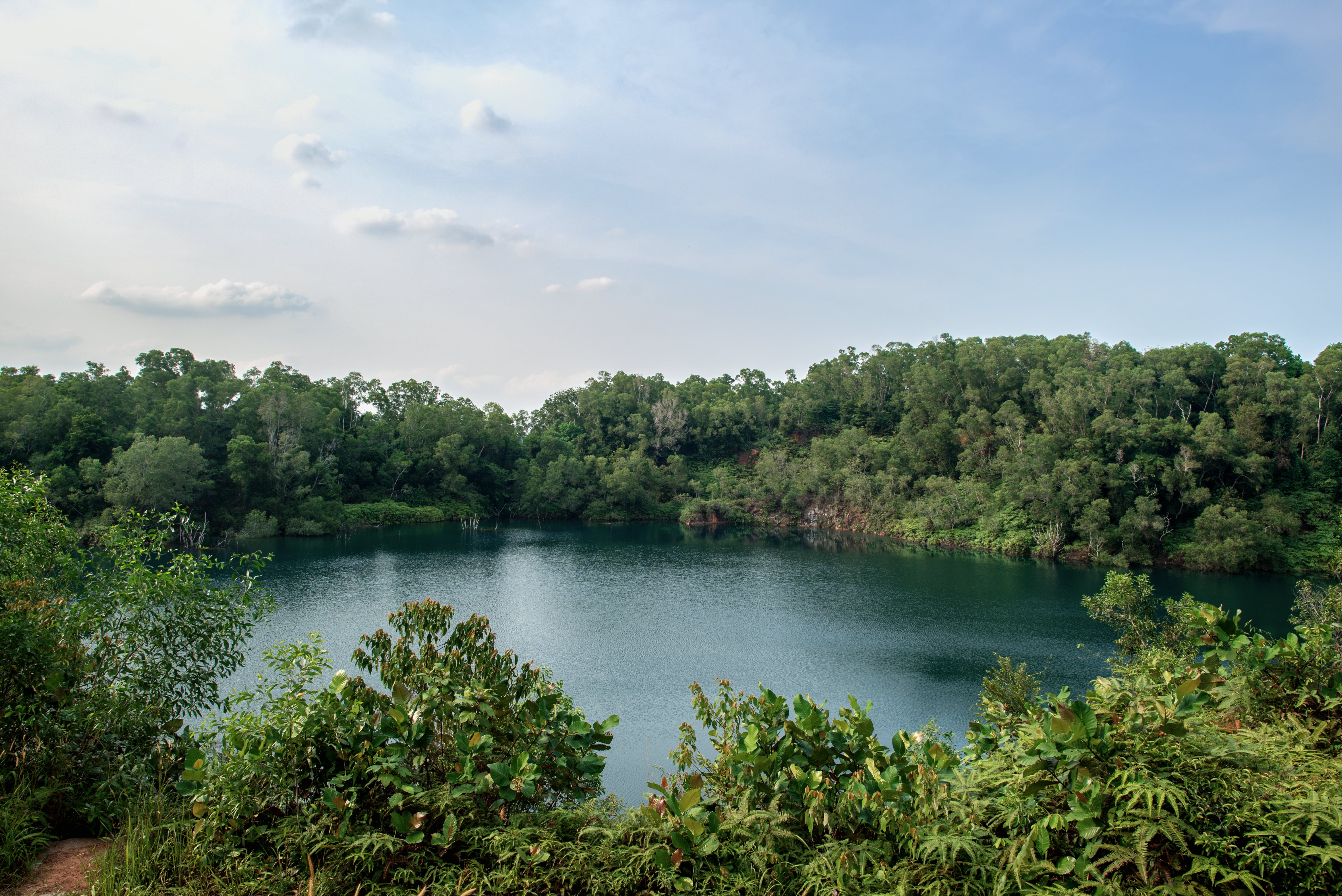 In Pulau Ubin you can enjoy lush surroundings and explore Singapore’s last traditional kampong