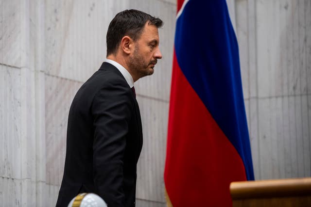 Slovakia Government Vote Confidence