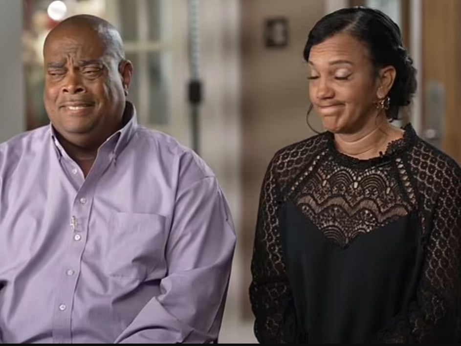 Toney and Brandy Roberts, the parents of 14-year-old Englyn Roberts, who died by suicide