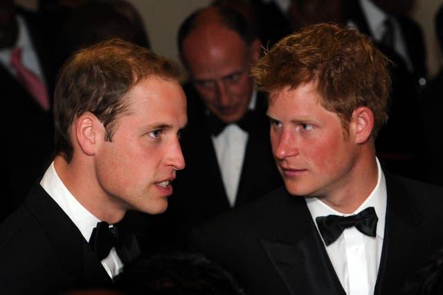 William and Harry’s bond appeared unbreakable in their younger years (Anthony Devlin/PA)