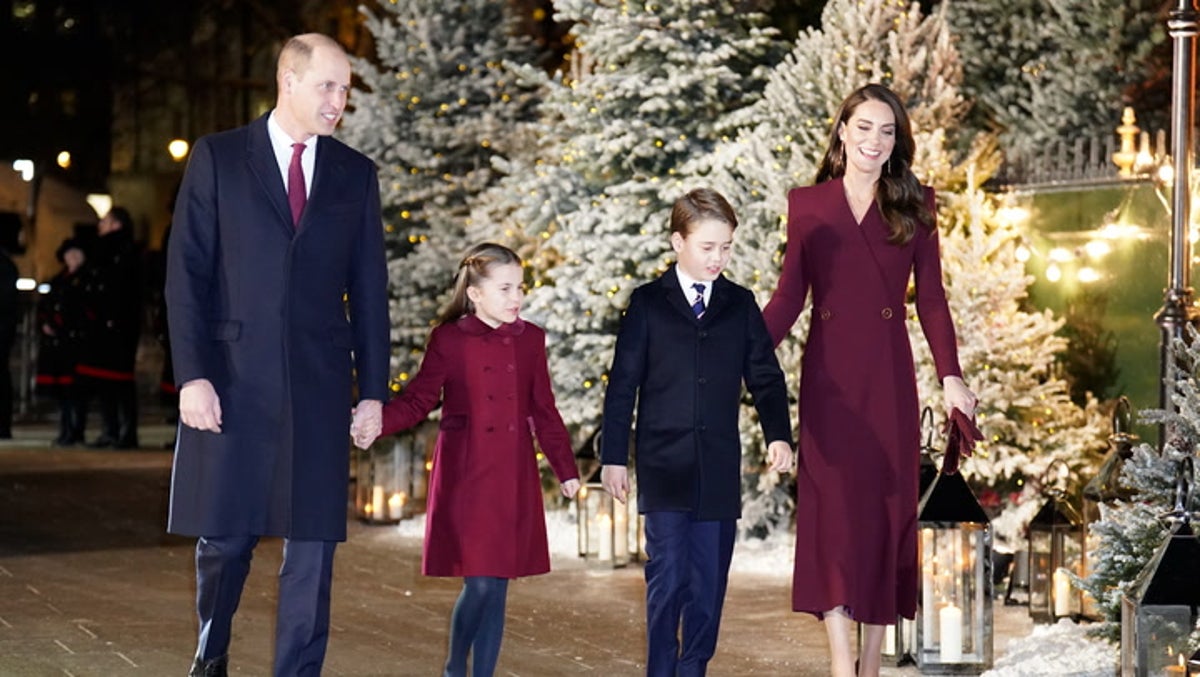 William and Kate all smiles at carol concert following Harry and Megan revelations