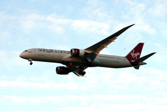 The flight is likely to take place towards the end of 2023 with no fare-paying passengers on board (Steve Parsons/PA)