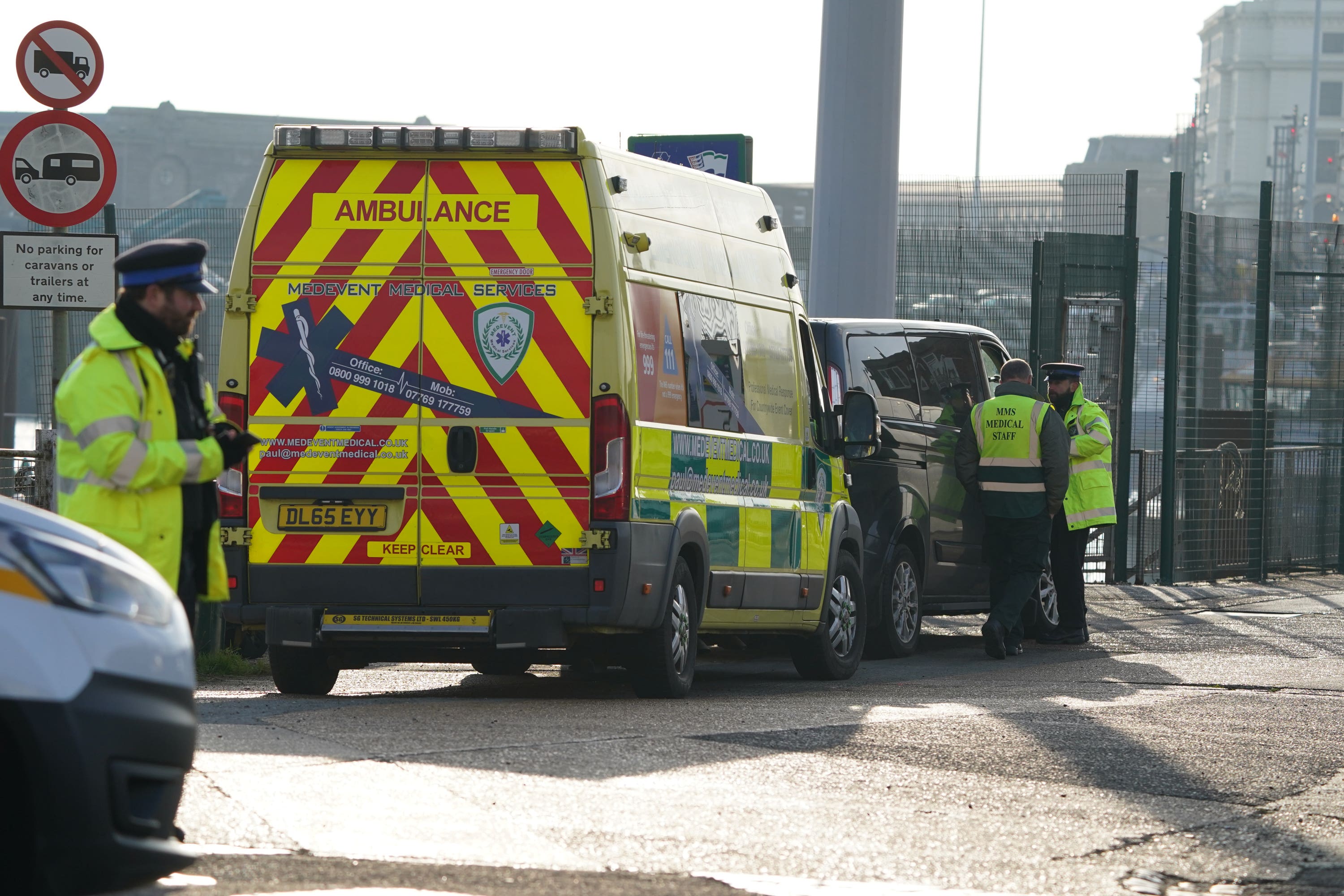 An ambulance service has urged people to be aware of scammers trying to con people out of their money by posing as striking ambulance staff (Gareth Fuller/PA)