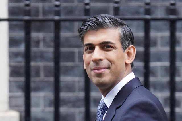 Rishi Sunak is refusing to budge on nurses’ pay (James Manning/PA)