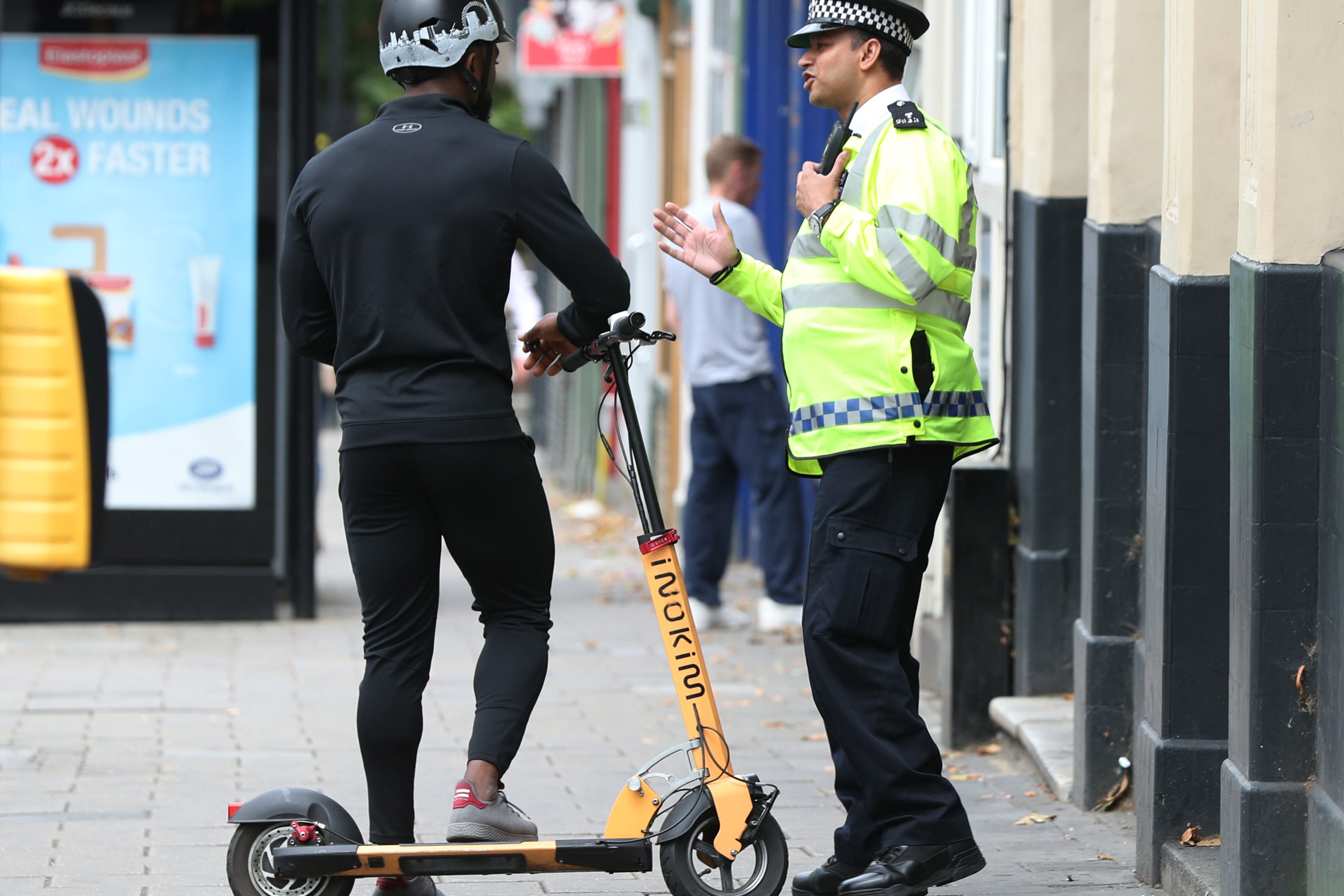 Electric scooter riders engaged in anti-social behaviour such as racing each other and performing dangerous stunts has been witnessed by the vast majority of people, according to a Government-commissioned study (Yui Mok/PA)