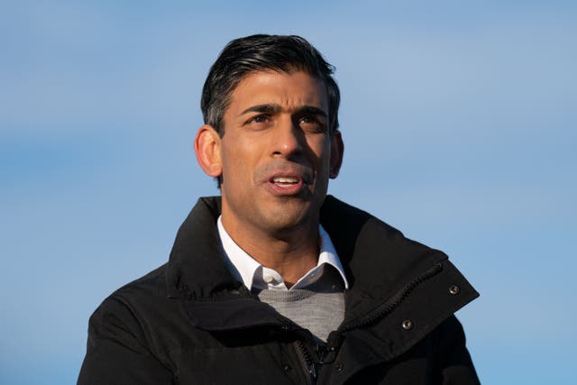 Rishi Sunak has insisted householders in Northern Ireland will receive stalled energy support payments before the winter ends as he promised an announcement ‘very soon’ (PA)