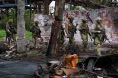 Russian troops ‘booby trapping’ bodies of dead soliders and children’s toys, Ukraine claims