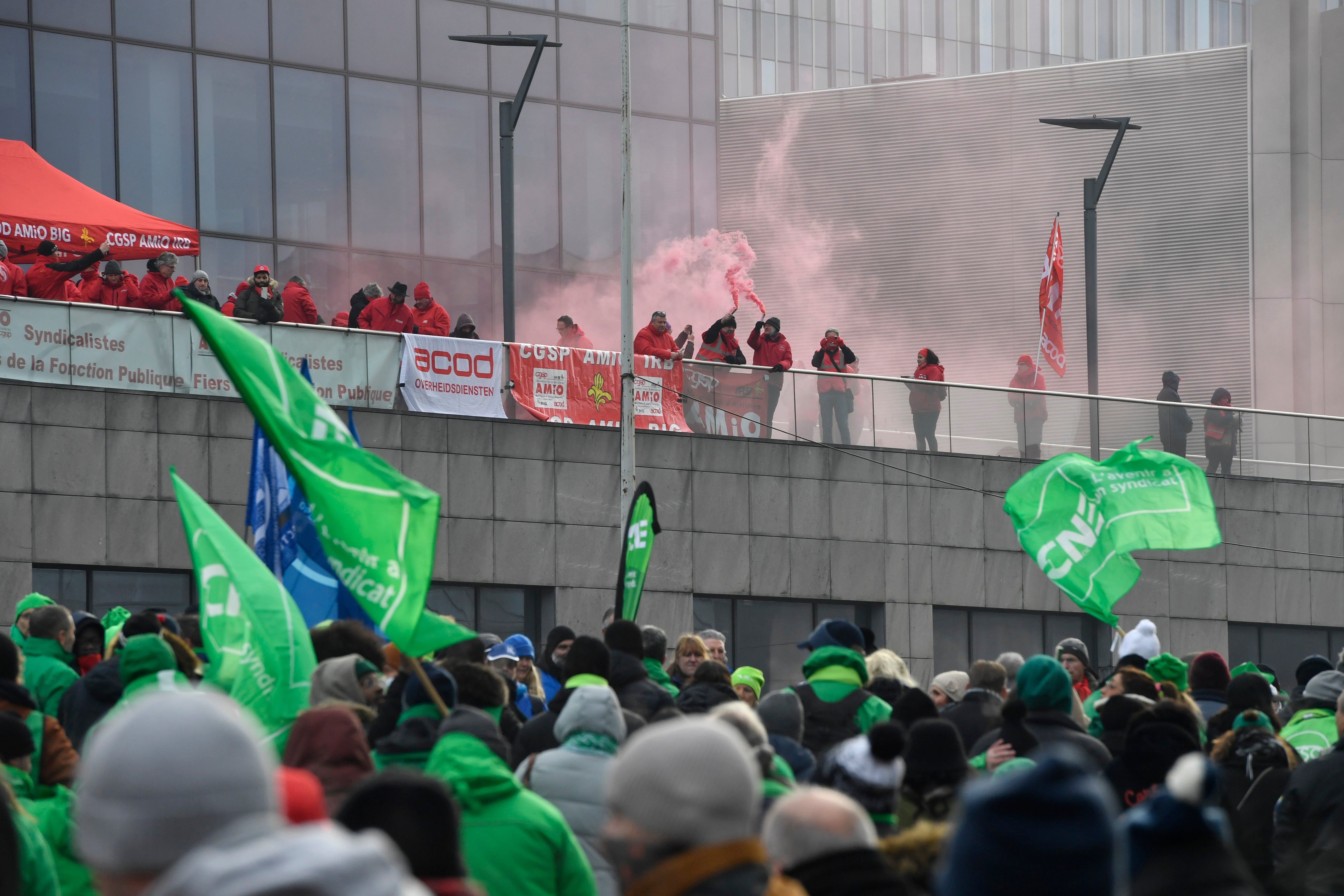 Belgium Demonstration