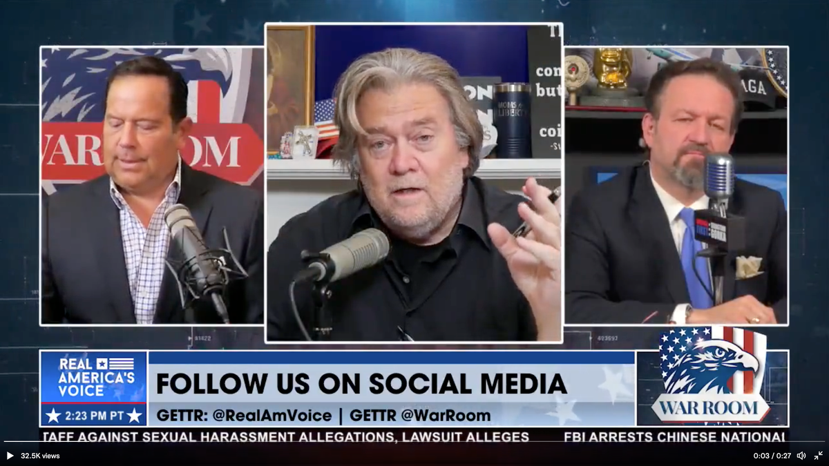 Steve Bannon hammers Trump trading cards announcement: ‘I can’t do this anymore’