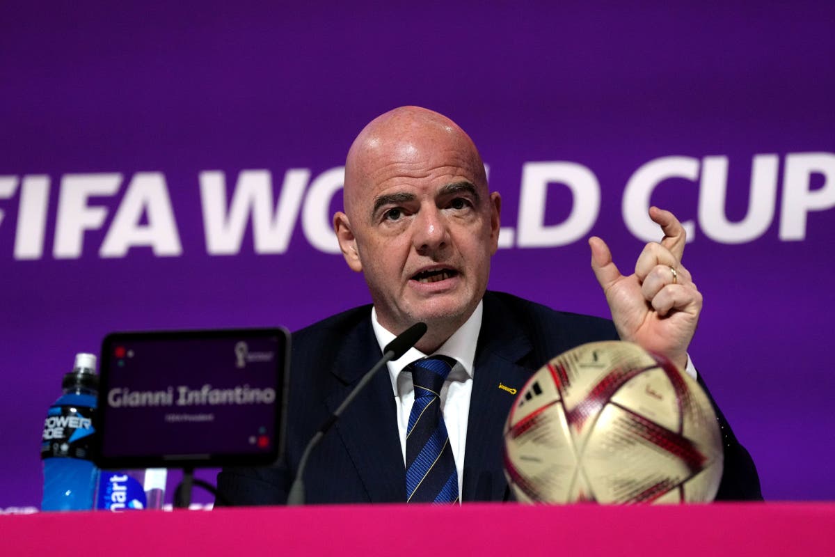 Gianni Infantino defends Fifa stance on ‘OneLove’ armband Gianni Infantino defends Fifa stance on ‘OneLove’ armband