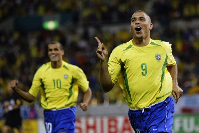 <p>Ronaldo and Rivaldo were at the heart of Brazil’s World Cup glory</p>