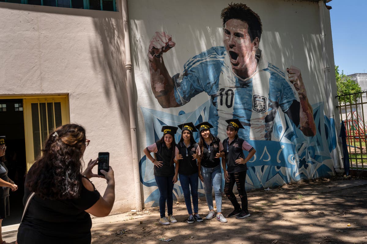 Messi's hometown of Rosario celebrates after World Cup win