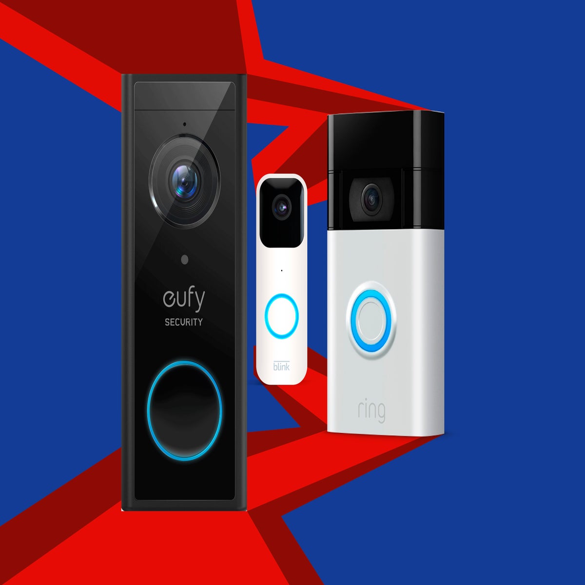 eufy Security Video Doorbell 2K, Battery and Wired add-on Wireless Wi-Fi  Compatible Smart Video Doorbell in Black