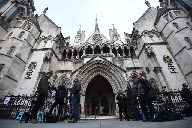 Mohammed El Zubaidy appeared at the High Court in London (PA)