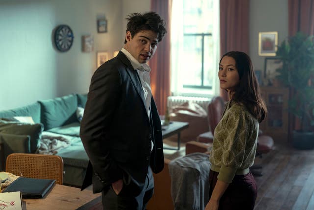 <p>Noah Centineo and Fivel Stewart in ‘The Recruit’ </p>