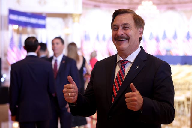 <p>Mike Lindell, CEO of MyPillow </p>