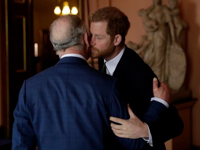 <p>Prince Harry has accused his father of saying ‘things that just simply weren’t true’ during a meeting about his future as a senior royal</p>